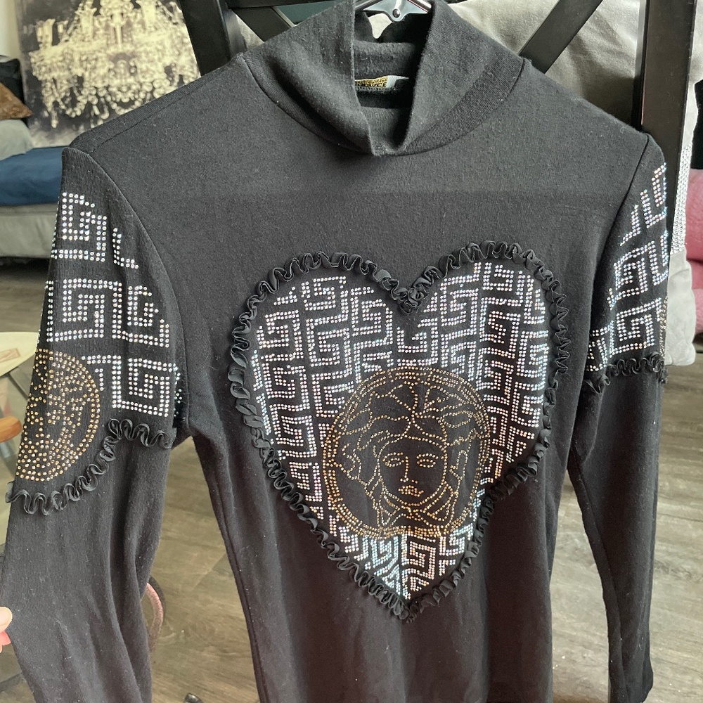 Versace Jeans contour sequence top